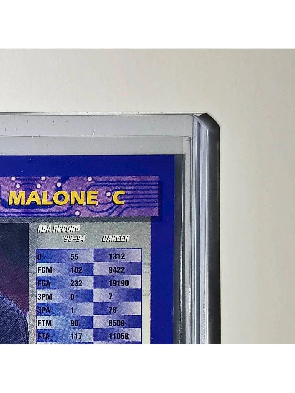 Moses Malone 1994-95 Topps Finest #268 Basketball Card